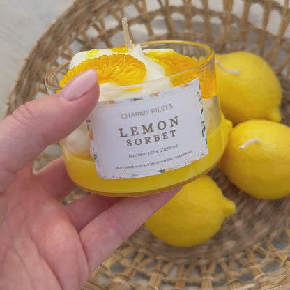 Lemon Sorbet | Zitronen Dessert